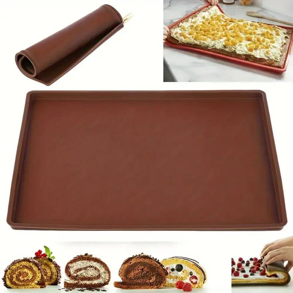Silicone baking MATS, cake rolls, pastry MATS, non-stick molds, DIY baking utensils and tools, reusable baking MATS, home kitche