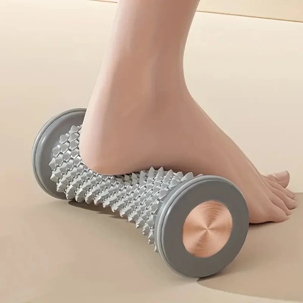 Foot Massager Massage Roller Yoga Massage Ball Plantar Fascia Roller Muscle Relaxation Care Plastic Manual Foot Massager