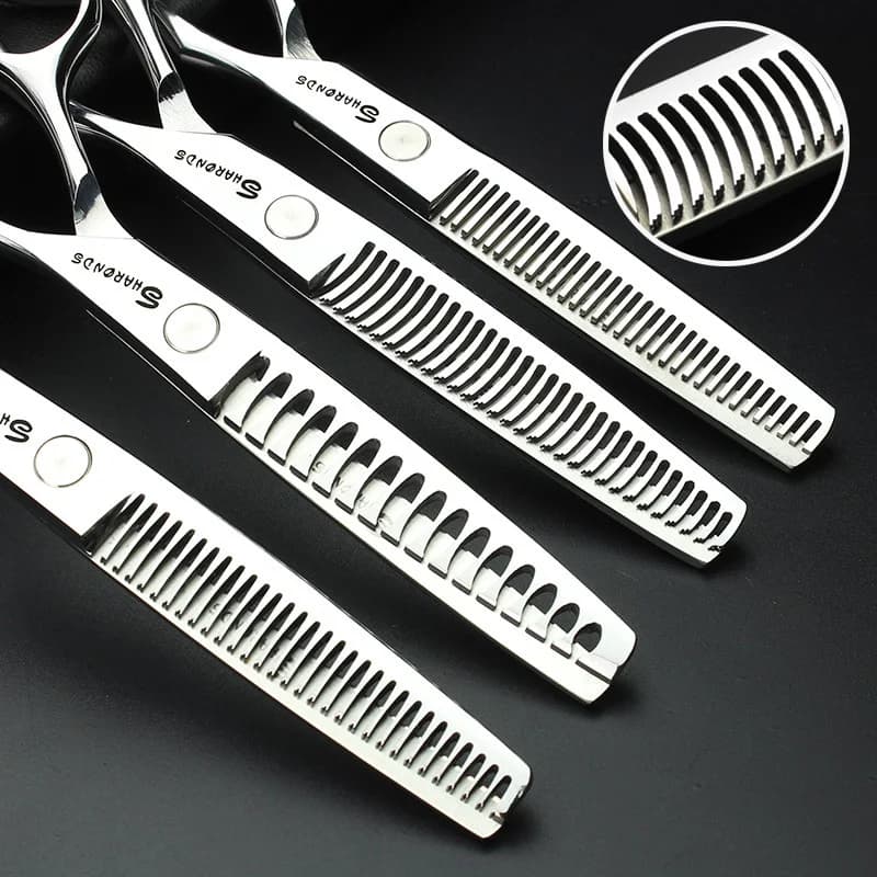 Sharonds 440c 6/7/7.5 Inch Haircut Thinning Scissors Professional Barber Shop Hairdressing Scissors Cutting Scissors Hair Shears