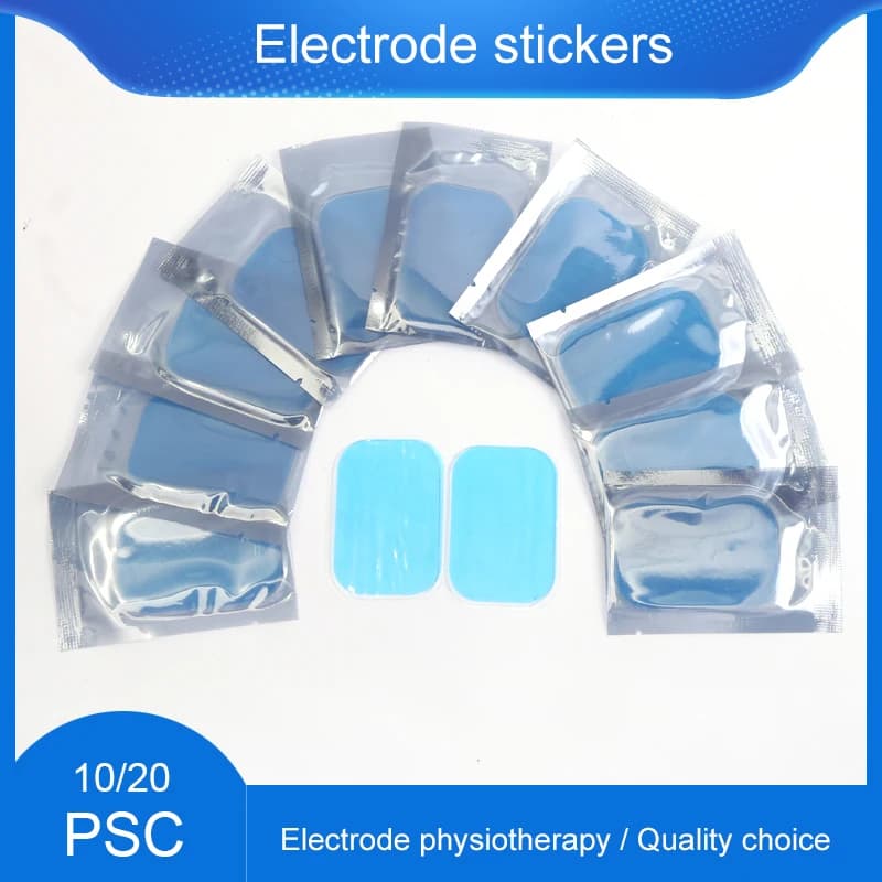 4*6cm EMS ABS Fitness Gel Pads  Muscle Stimulator Exerciser Replacement Gel Patch Fitness Accessories Training Massager Relax