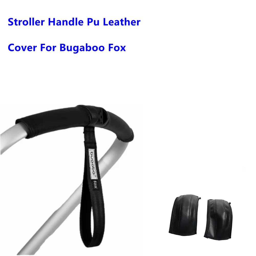 Strollers Pu Leather Bumper Covers For Bugaboo Fox 1/2 Handle Wheelchairs Baby Stroller Armrest Protective Case Pram Accessories
