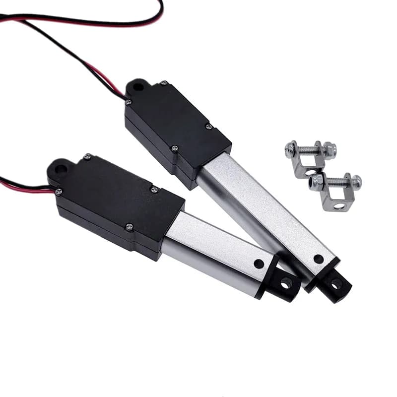 DC 12V Electric Linear Actuator 30mm 50mm Stroke Linear Actuator Motor 30N/60N/100N/150N Linear Motor Controller MINI