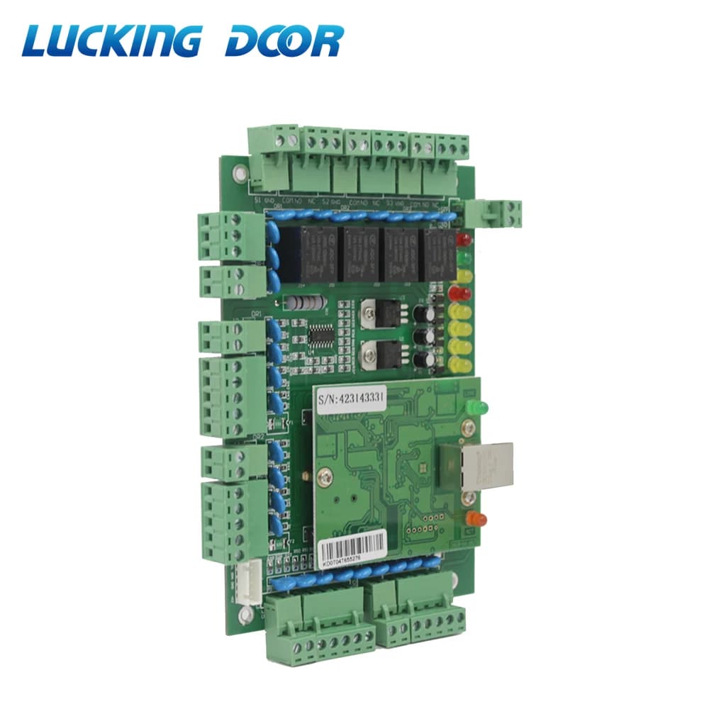 1/2/4 Door Network Access Control System Panel Wiegand Ouput Rfid Board Software Protocol TCP/IP Board Wiegand Reader