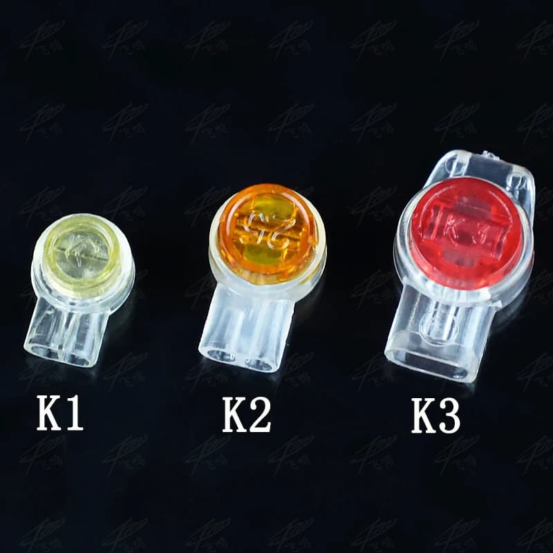 Rj45 Connector Crimp Connection Terminals K1 K2 K3 Connector Waterproof Wiring Ethernet Cable Telephone Cord Terminals