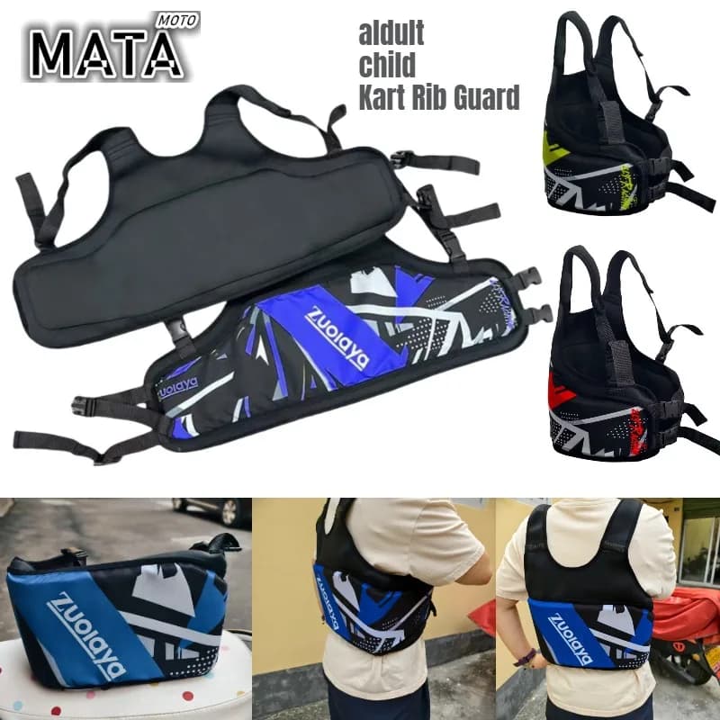 Kart Racing Gear Rib Protection Adult Children's Entertainment Riding Equipment Adjustable Safety Gear Karting Club Equipment