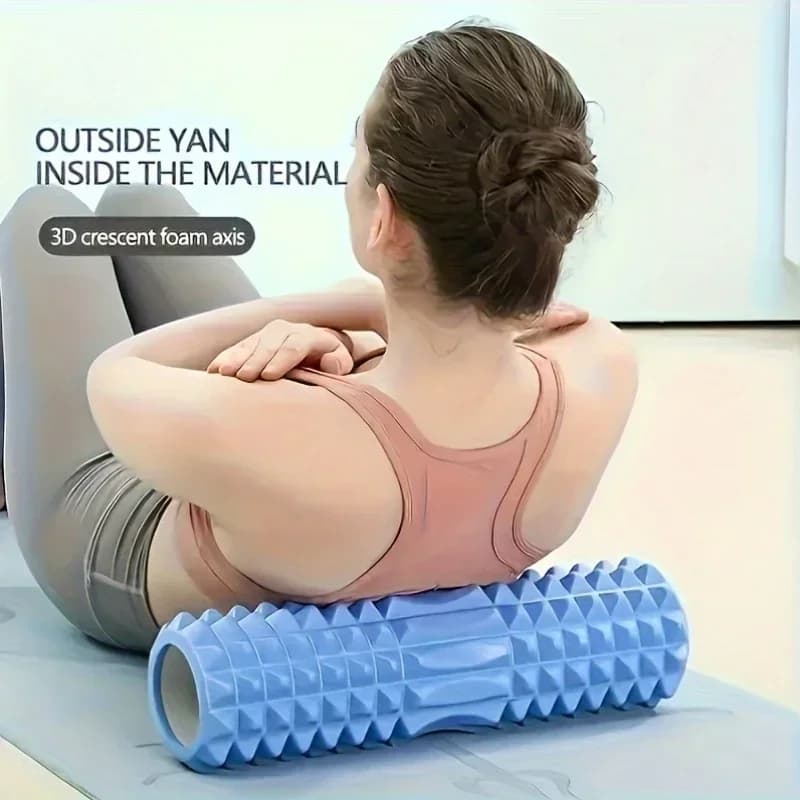 New Mini Foam Back Massage Roller  Deep Muscle Relaxation Exercise Ability Improvement Perfect for Yoga Post-Workout Recovery