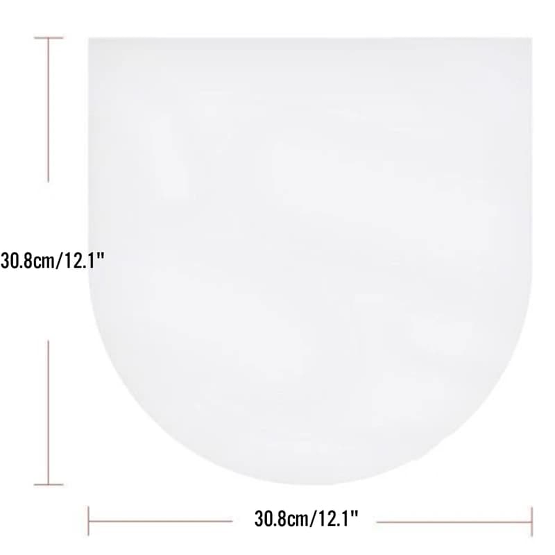 50PCS 12inch PE Vinyl Record LP LD Record 7.5" OPP Plastic Bags Anti-static Record Sleeves Outer Inner Plastic Clear Cover