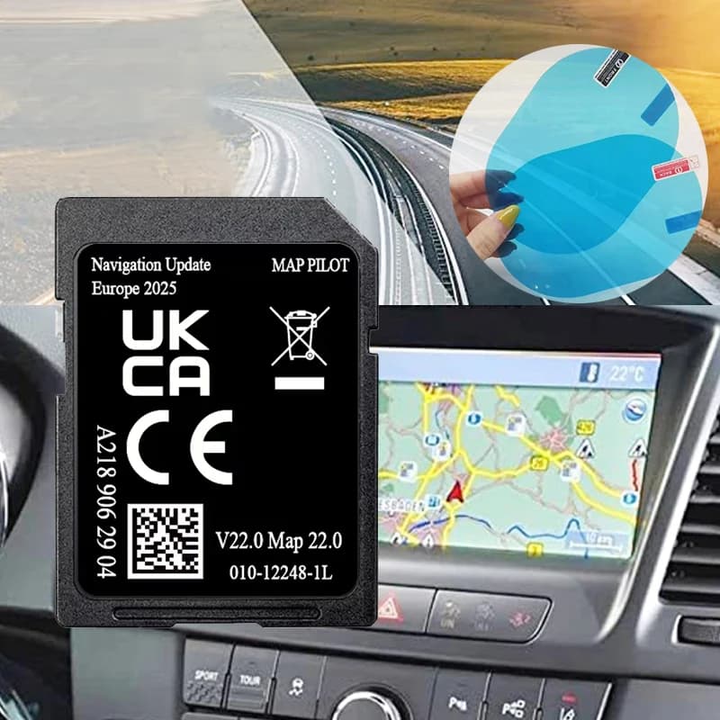 for Mercedes A-class W176 B C CLA GLA Garmin Map Pilot V22 A2189062904 SD Card 2026 Europe UK Maps
