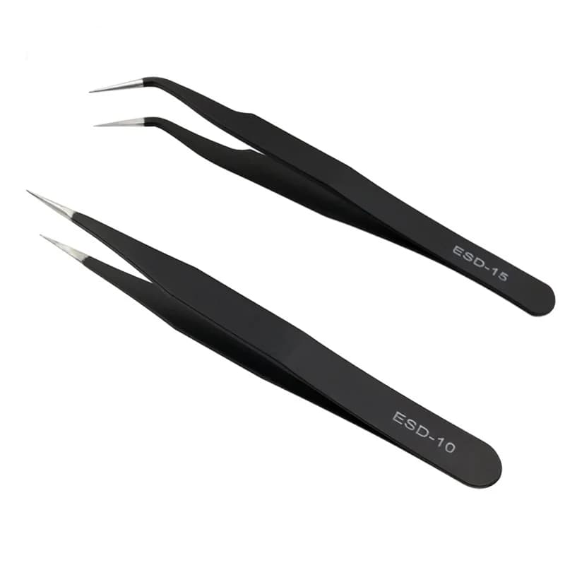 Eyelash Extension Tweezers Beauty Makeup Tools for Lashes Building Matte Eye Lashes Tweezers False Eyelashes Tools
