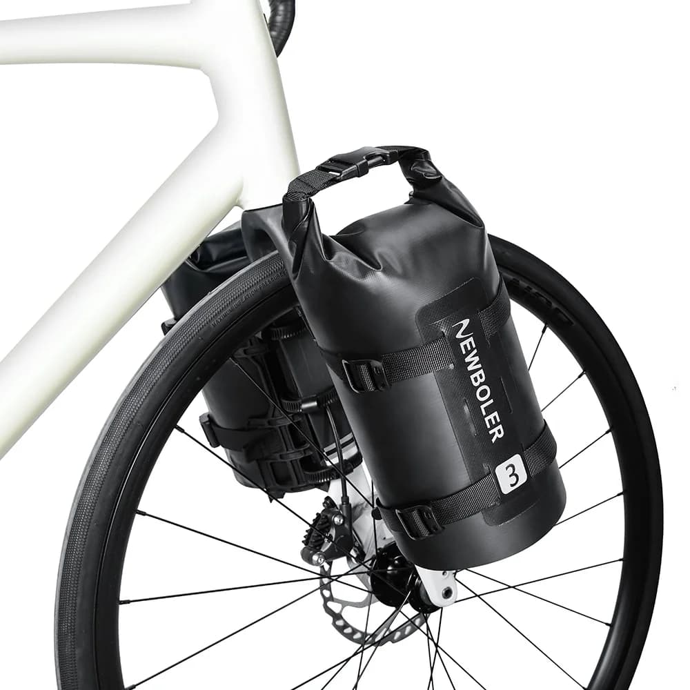 NEWBOLER Portable Waterproof Bike Fork Bag 3L 7L Portable Bike Bag Electric Scooter Bag Bicycle Front Bag  Bicycle Fork Bag