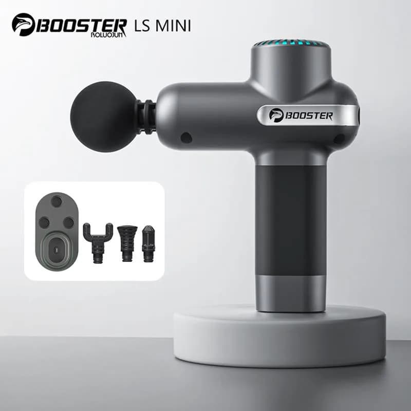 Booster - Mini Electric Neck Massager Gun, Smart Hit Fascia for Body Relaxation, Fitness, Muscle Relaxation