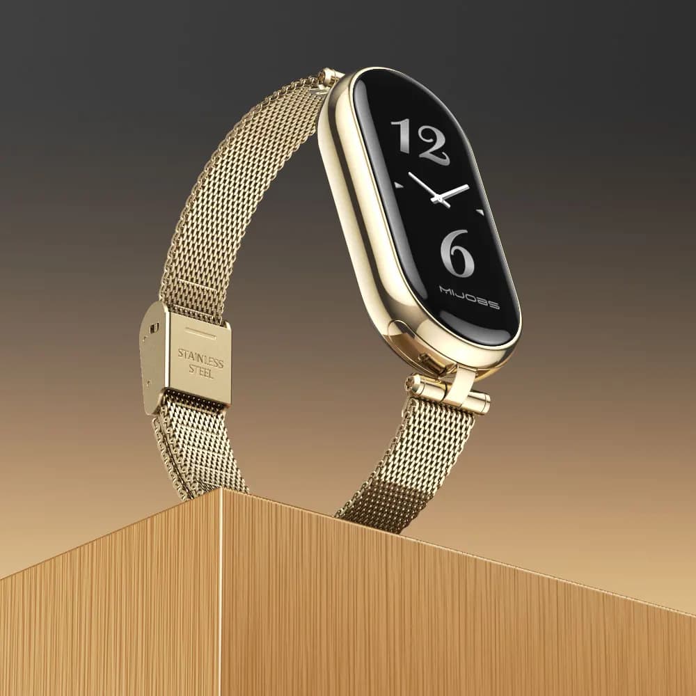 Ladies Strap for Mi Band 10 9 8 7 Bracelet Wristband for Xiaomi Smart Band 8 7 6 5 Girls Women Watch Band Correa Metal Mesh