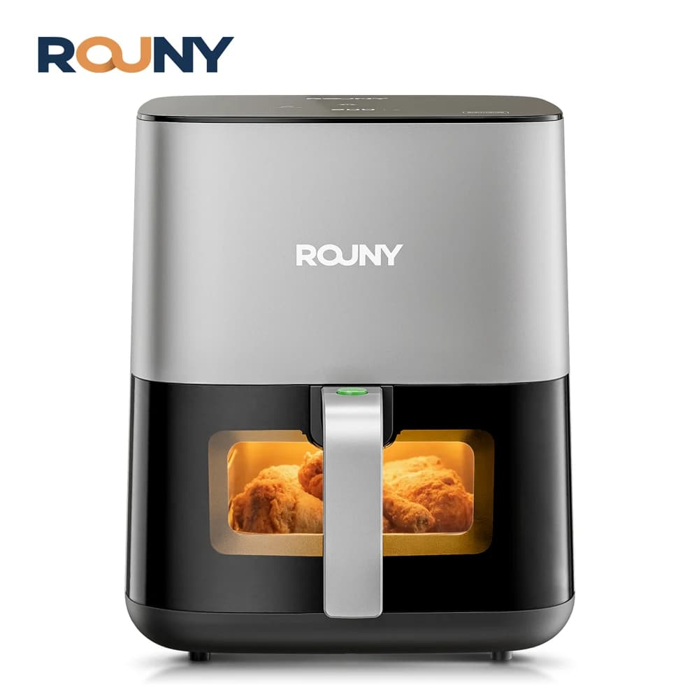 5L Air Fryer with Miui-Cyclone Tech, Electric Hot fryer Oven Oilless Cooker with Touch Control & Nonstick Basket, Visible Window
