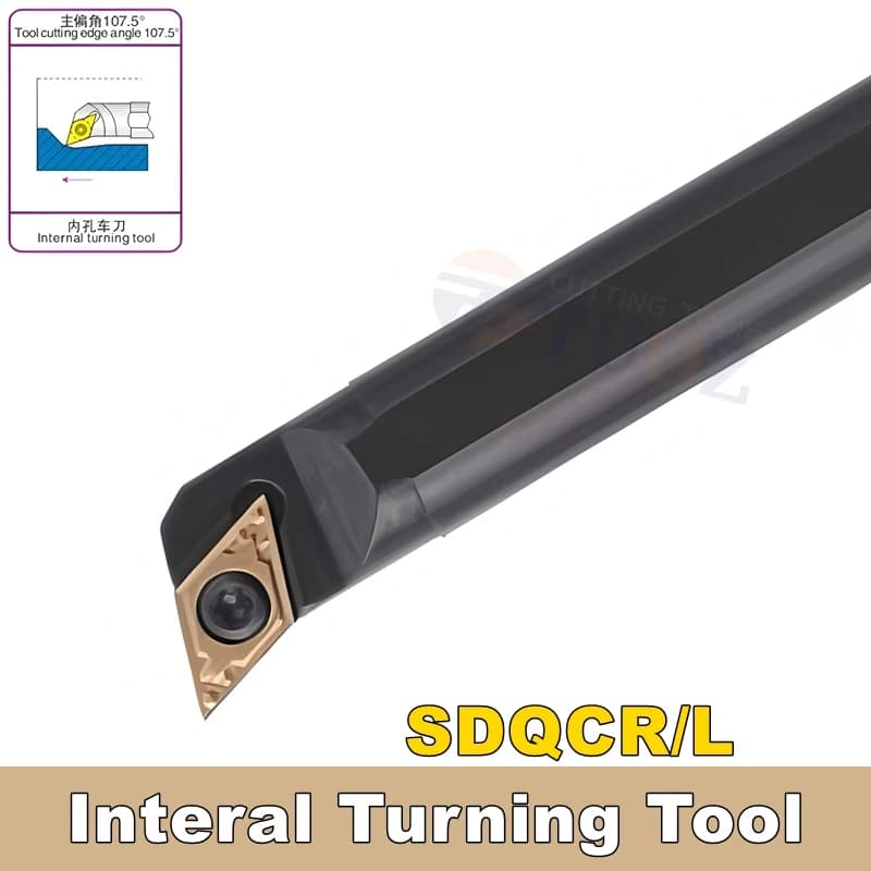 TUOZ SDQCR Internal Turning Tool Holder S10K S12M S14N S16Q S20R S25S SDQCR07 SDQCL07 SDQCR11 SDQCL11 Cnc Lathe Cutter Bar