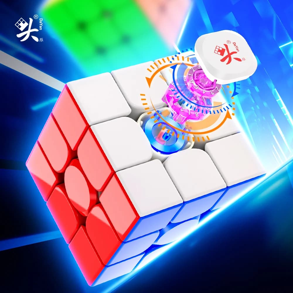 NEW DaYan GuHong Pro+ M Maglev 54mm 55mm56mm 3x3 Magic Cube GuHong Pro Magnetic Spring Magic Cube Professional Speed Puzzle Toys