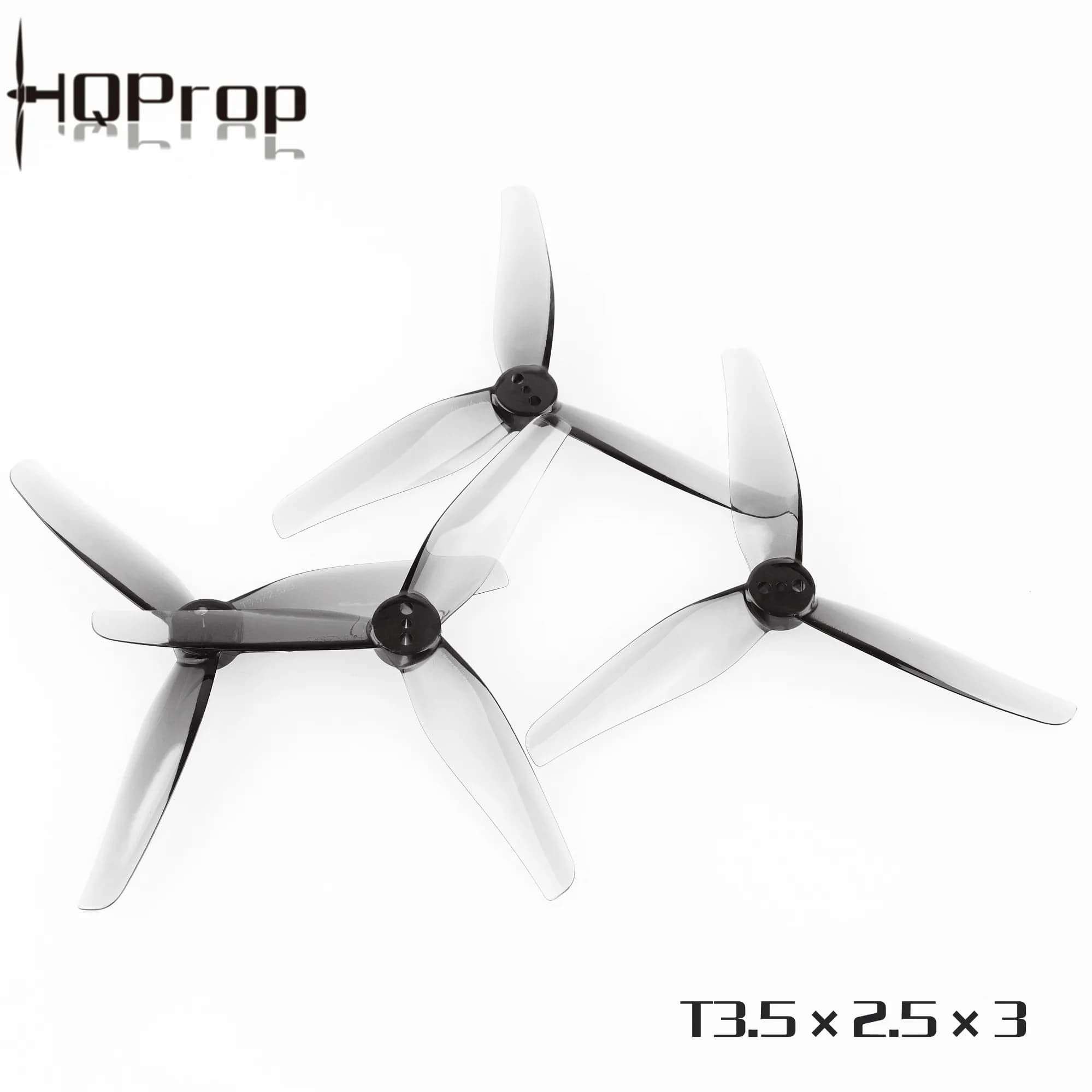 2pairs HQ 3.5x2.5x3 Tri-blade Prop HQPROP 3525 3.5inch FPV Propeller