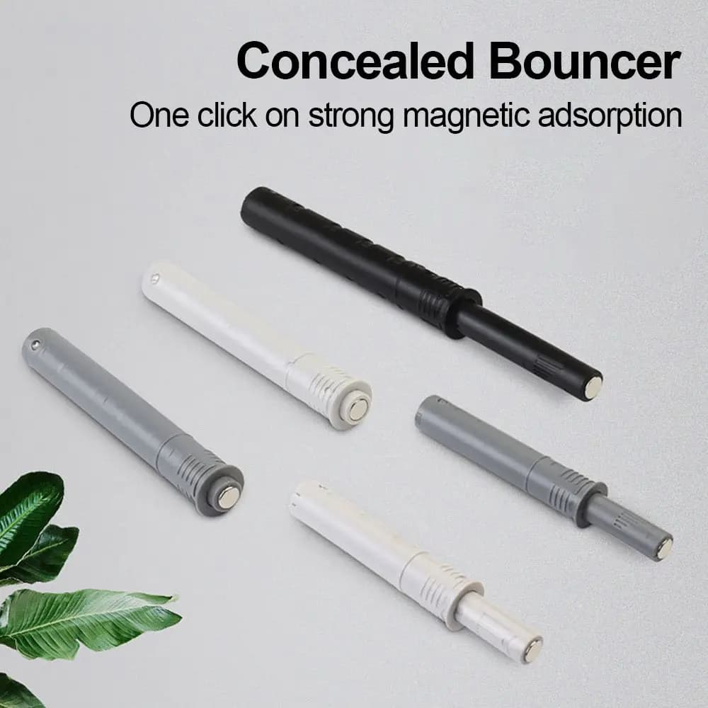 Soft Close Door Damper Damper Buffers Soft Quiet Closer Concealed Door Bouncer Open Touch Door Stopper Furniture Accessories