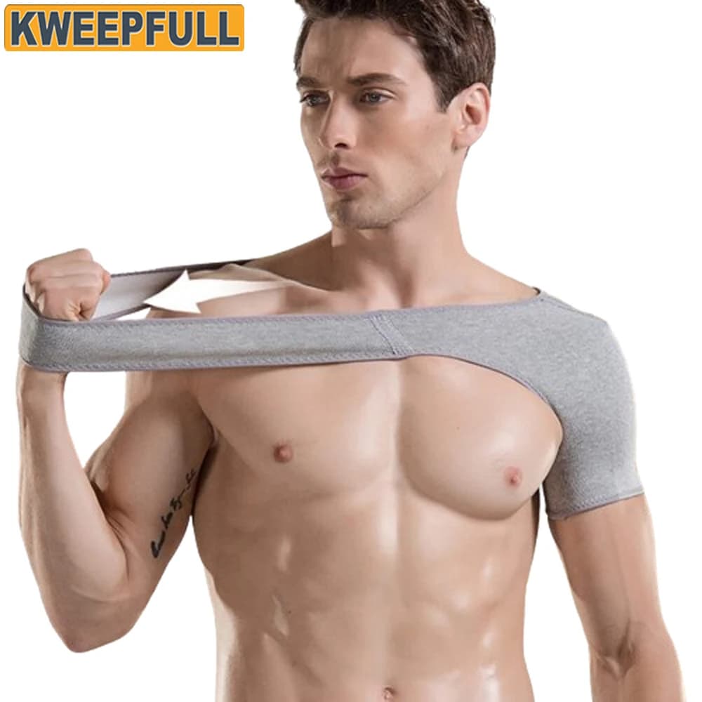 Compression Shoulder Brace, Shoulder Support Brace, AC Joint Rotator Cuff Brace, Adjustable Shoulder Strap Compression Sleeves