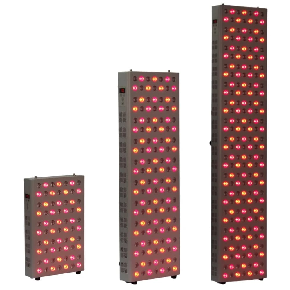 660nm 630nm 850nm Dual chips Timing Led Red Light Therapy Panel Near Infrared Therapy Light LED Beauty Devices for Face and Body