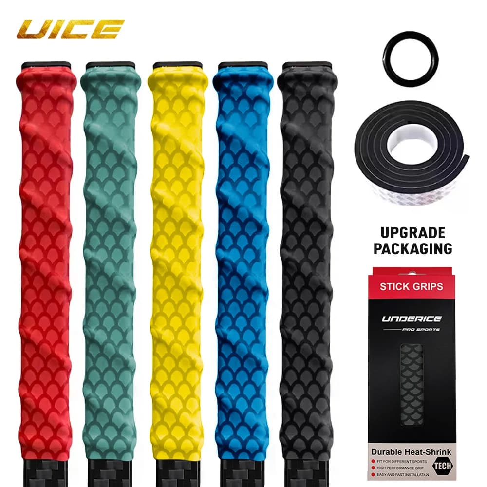 UICE Hockey Grip Tape Heat Shrinkable Tube Ice Hockey Stick Grips Non-Slip Fishing Badminton Hockey Equipment Accessories