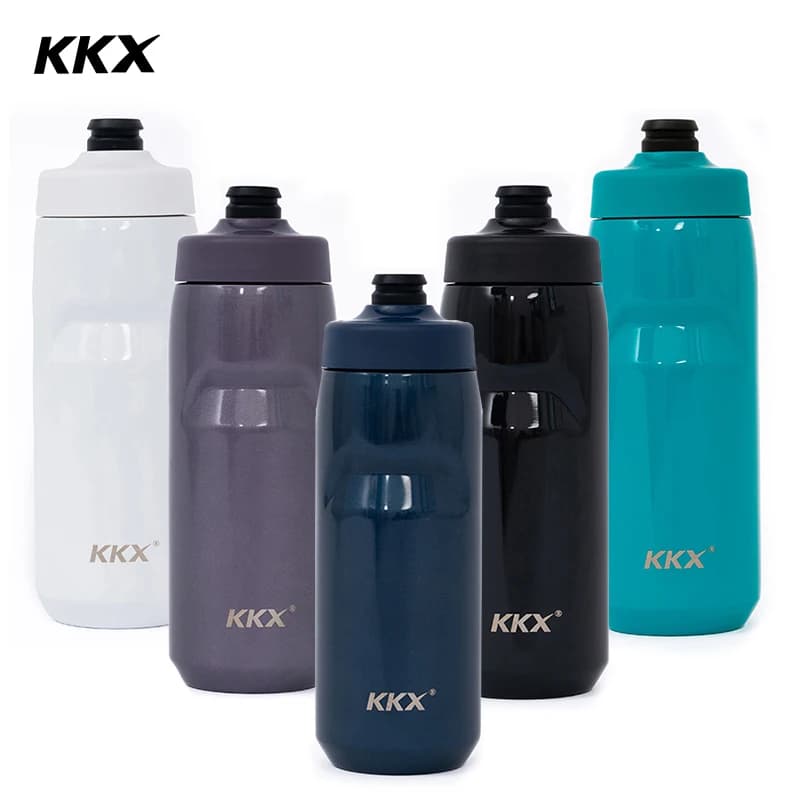 KKX 550ML 304 Stainless Steel Sports Kettle Insulated Cycling Water Bottle Bike Kettle Keep Cold & Heat Preserving Long Lasting