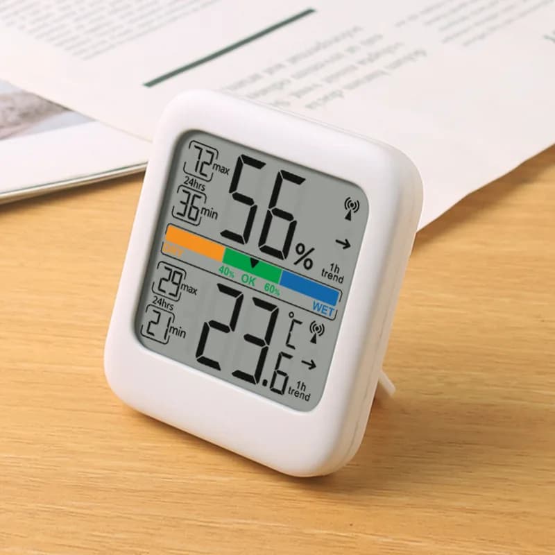 Electronic Temperature and Humidity Meter for Household Indoor High-precision Wall Mounted Baby Room Desktop Thermometer