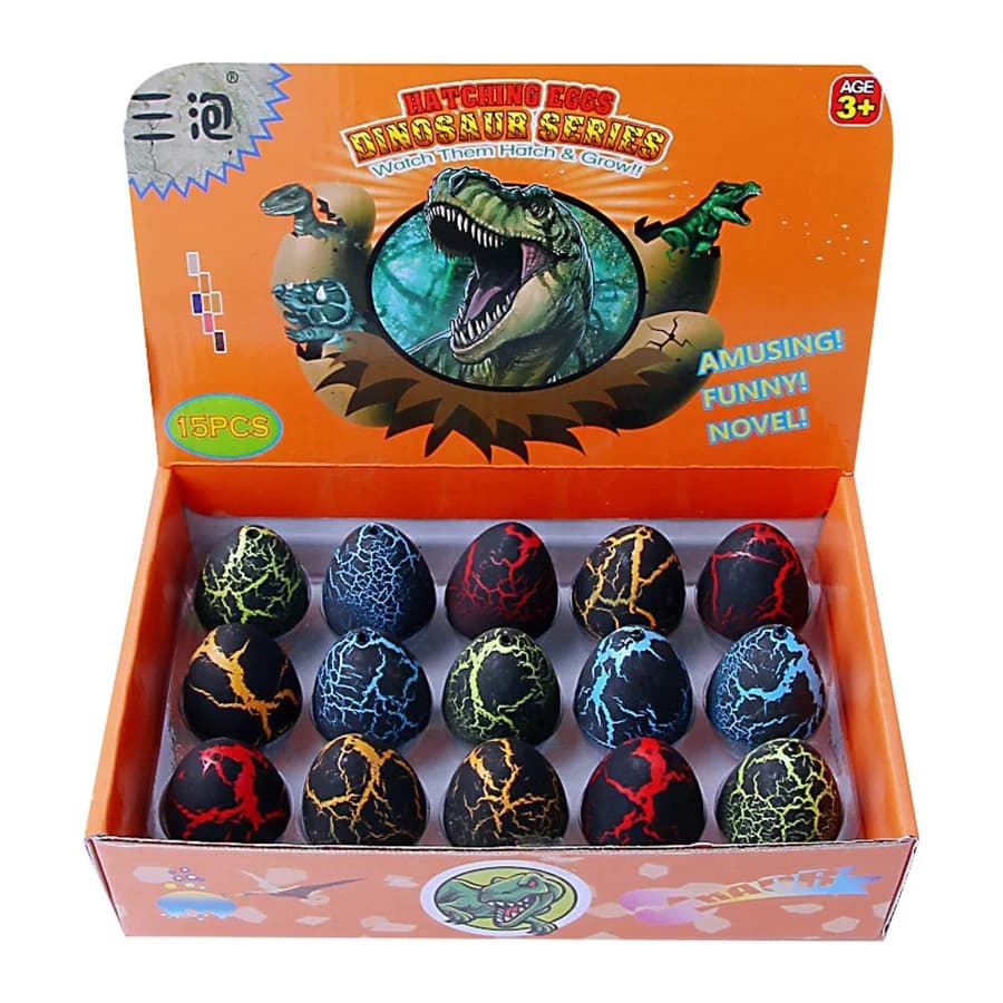 Magic dinosaur eggs aquatic deformation small gifts can be soaked big, boys and girls Easter gifts birthday gifts party toys