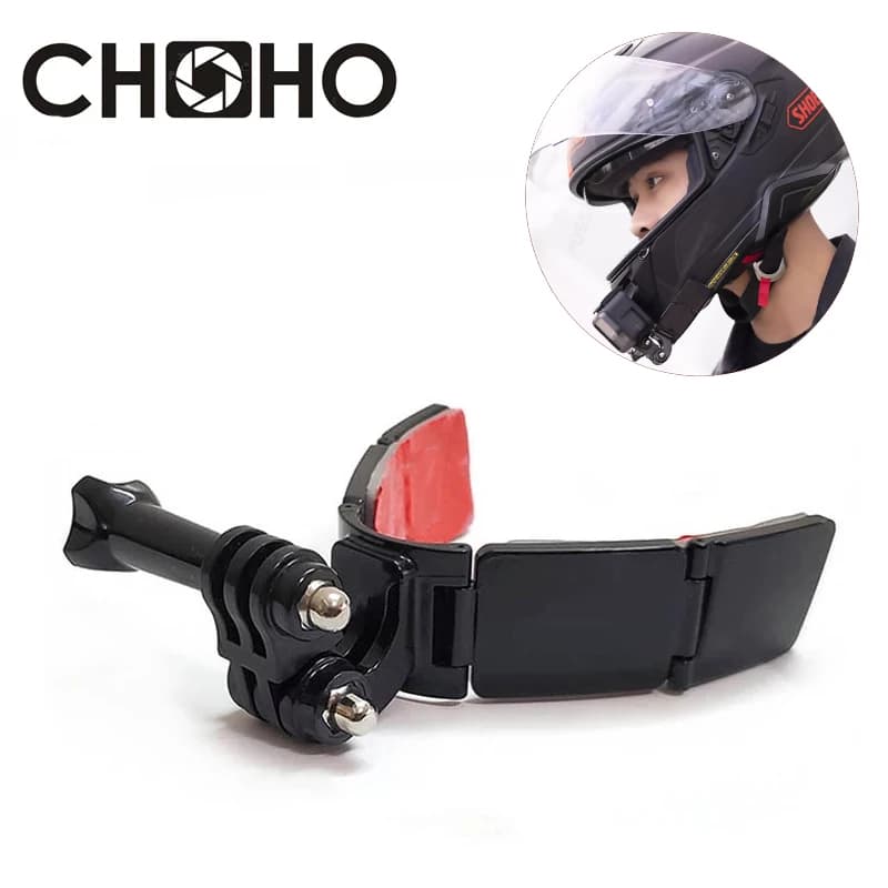 For Gopro 13 9 10 12 Accessories Helmet Base Mount Adjustment Riding Moto Support For Go Pro Hero DJI OSMO Action 4 Sport Camera