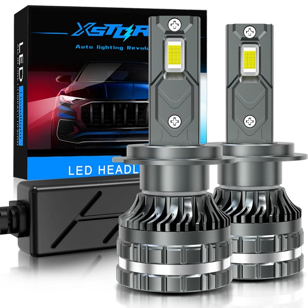 XSTORM H1 H3 H4 H7 LED H8 H11 9005 HB3 9006 HB4 9012 Hir2 Led Headlight Bulb Canbus Light Automobile Kit H7 Turbo Car Fog Lamp