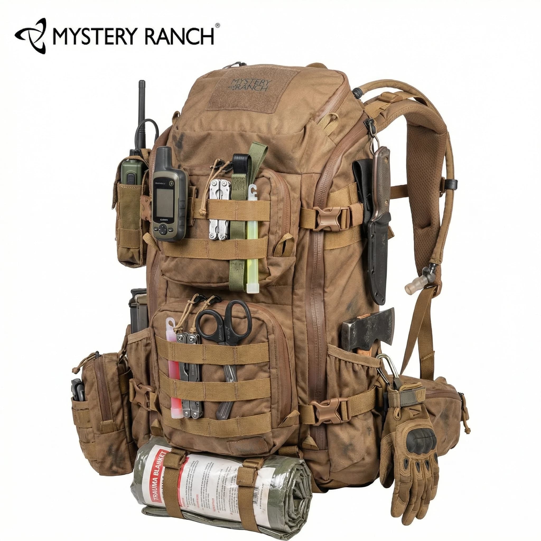 MYSTERY RANCH Mysterious Ranch Backpack Outdoor Travel Hiking Mountaineering Bag