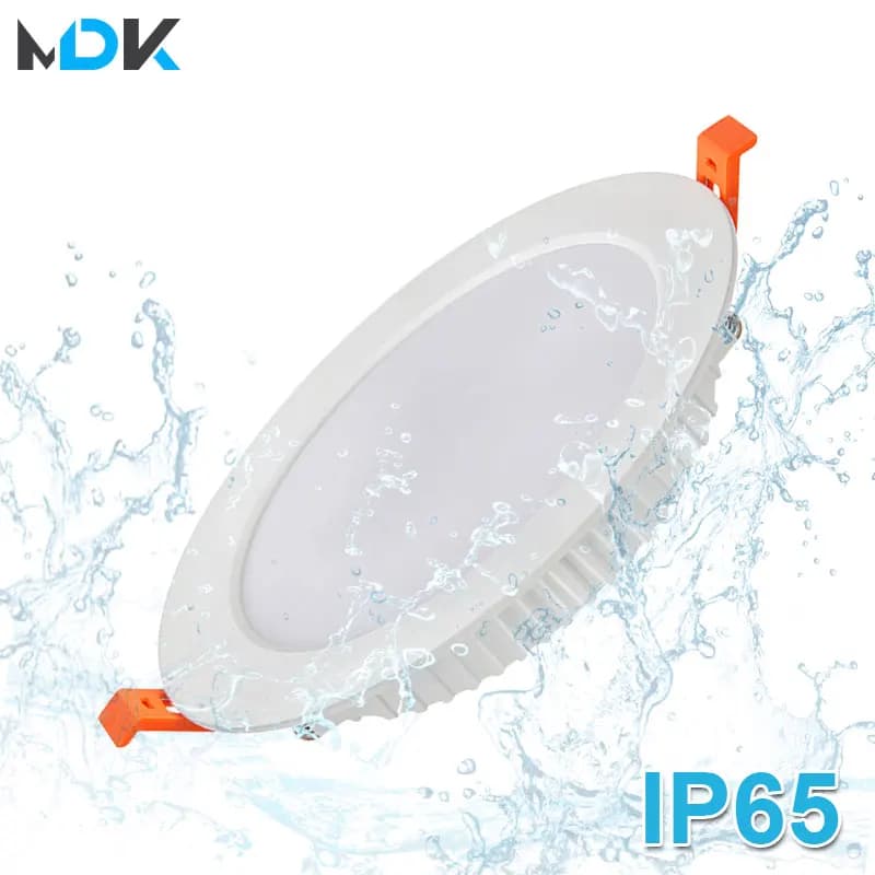 LED Waterproof Downlight IP65 Kitchen 220V 12V 7W 9W 12W 15W Bathroom Toilet Eaves White Ceiling Lamp Spot Light