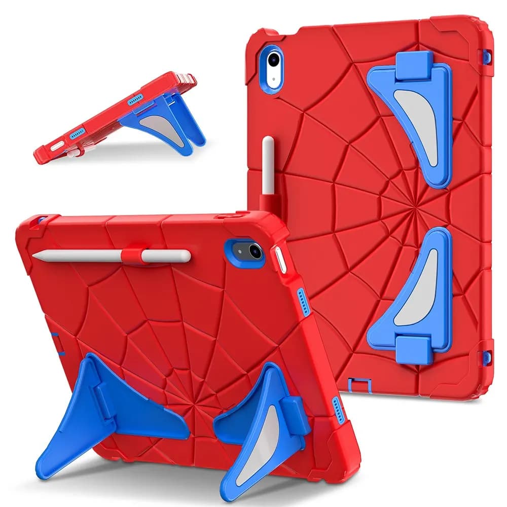 For iPad 10th Gen 10.9 inch Case A2696 A2757 A2777 Silicone +PC Kids Tablet cover for iPad A16 2025 11 inch 11th Gen -No stylus