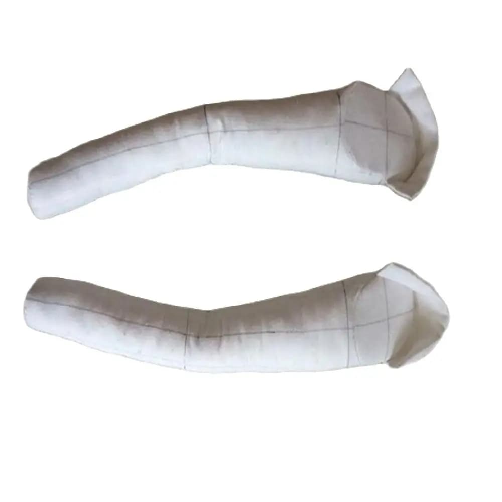 Female Set Up Soft Arm Hand Mannequins Cloth, Cotton Linen Fabric, Can Be Inserted Any Bent Arm Model, B503, 1Pair