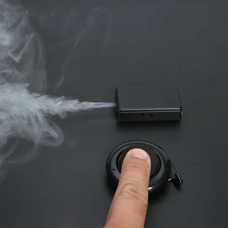 Remote Control Mini Arm Control Smoke Device Charge Magic Tricks Flash Magician Stage Close Up Street Magic Props Gimmick Magia