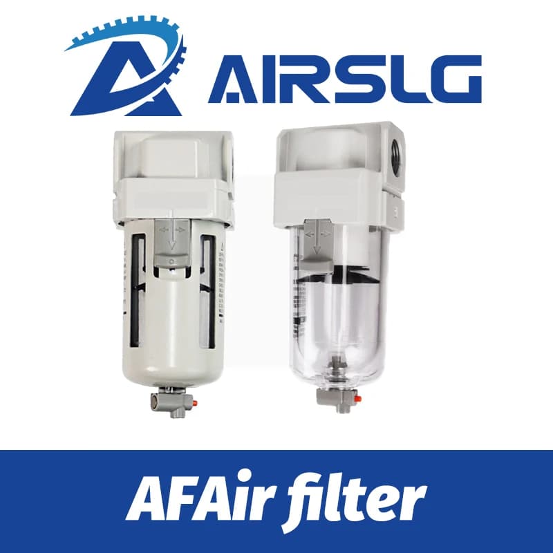 AFR Brand Air compressor filtration air source processor Air filter Oil water separator AF10-M5-A AF20-02D-A Oil mist separation