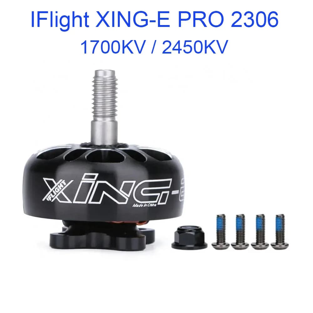 IFlight XING-E PRO 2306 Brushless Motor 2450KV 4S 1700KV 6S for FPV Freestyle 5inch Drones DIY Parts Nazgul DC5 XL5