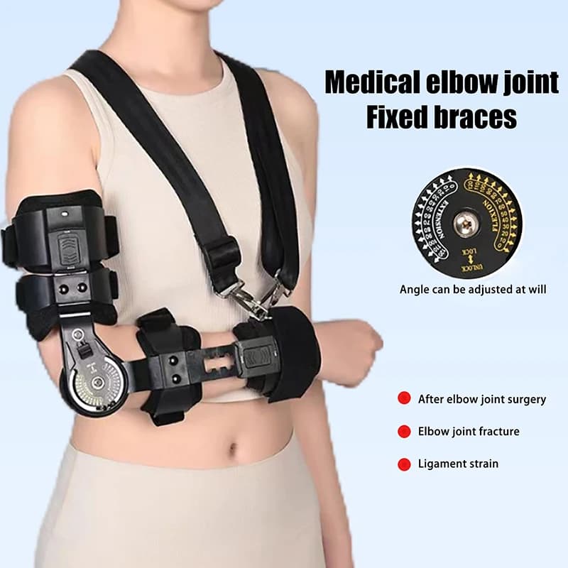 1 Pcs Elbow Joint Fixation Brace Hinged Shoulder Arm Sling For Arm Braces Support Splint Orthosis