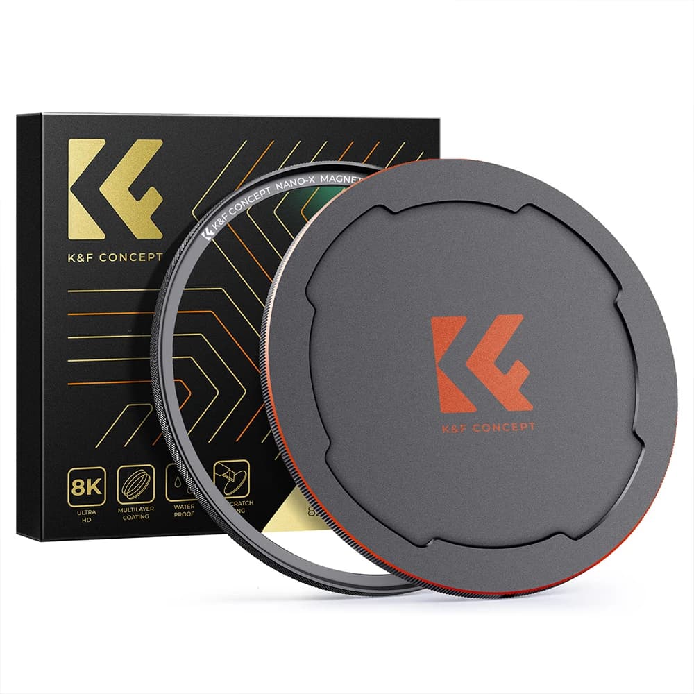 K&F Concept Magnetic MCUV Filter 67mm 82mm Multi Coated Ultraviolet Filter NANO-X Series 49mm 52mm 55mm 58mm 62mm 72mm 77mm 82mm