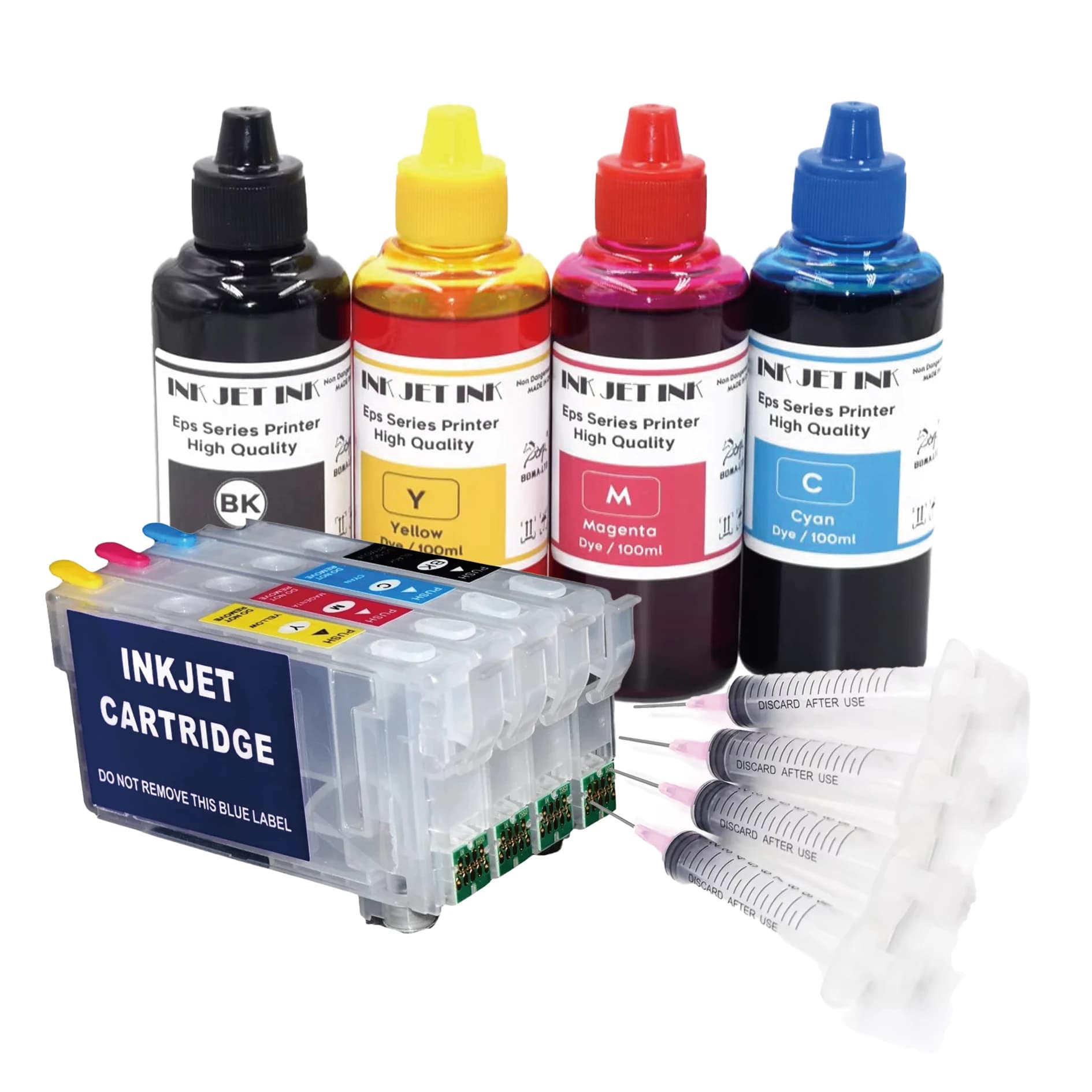 Europe 405 405XL Refill Ink Cartridge With Ink For Epson WF 3820 3825 4820 4825 4830 7830 7835 7840 Printer With Syringe