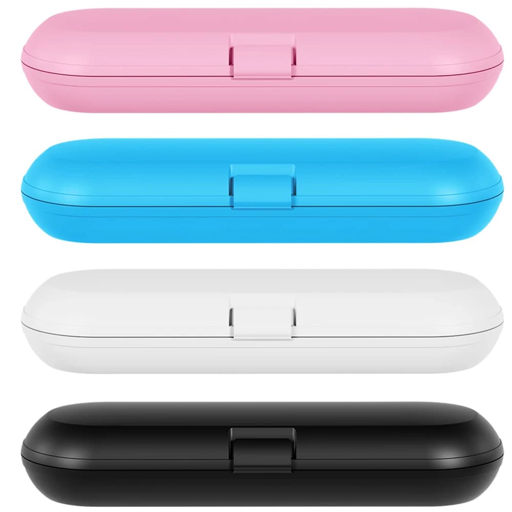 Toothbrush Travel Case for Oral B and Philips Electric Toothbrush, Portable Toothbrush Holder Protective Cover Clean Storage Box