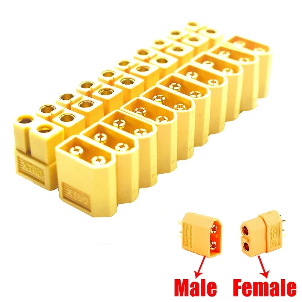 Wholesale 10PCS  XT90  XT60 XT-60 XT30 Plug Male Female Bullet Connectors Plugs For RC Lipo Battery Rc Drone Airplane Car Boat