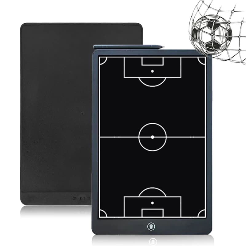 8.5/16-Inch Soccer Coaching Coachs Tactical Board Portable Football Game Training Tactics LCD Strategy Marker Board Sports Gift