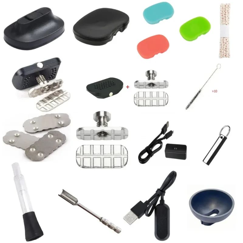 Replacement Vented Lid 3D Oven Screen Charger Loading Funnel Mouthpiece Pipe Cleaner Brush For PAX Plus Mini PAX 3/2 Accessories