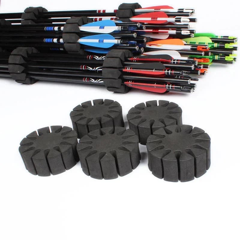 5/10 Pcs/Lot Archery Arrow Holder EVA Foam Round Rack 12 Arrows Separator Quiver Protection Spliter Shelf Bow Hunting Shooting
