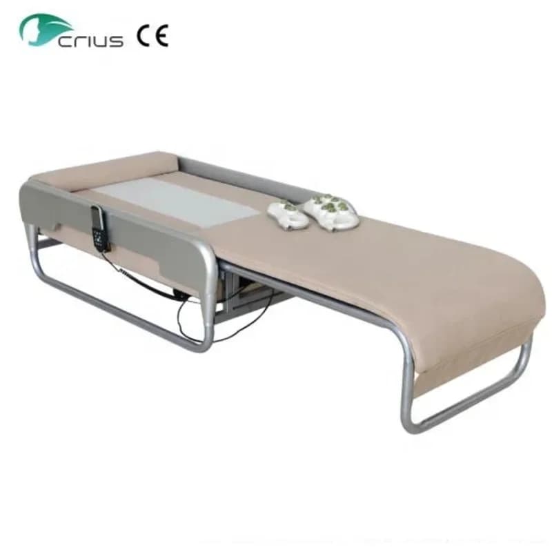 Valid physical jade bed, health care and body relaxation.