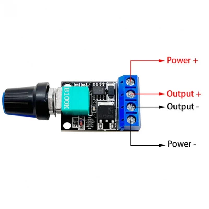 5V 12V 10A Voltage Regulator PWM DC Motor Speed Controller Governor Stepless LED Dimmer Power