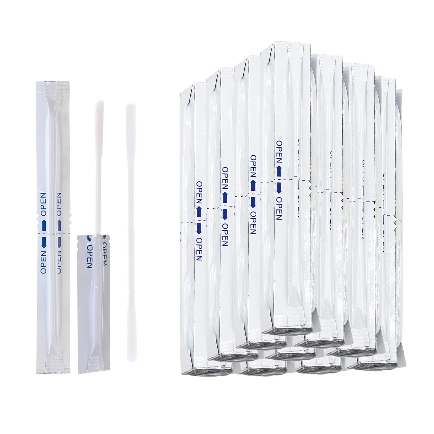 100Pcs/Lot Sticks Wet Cotton Swabs Cleaning Stick For IQOS 3 DUO PLUS 3.0 4 4.0 ILUMAi PRIME LIL/LTN/HEETS/GLO Heater Cleaner