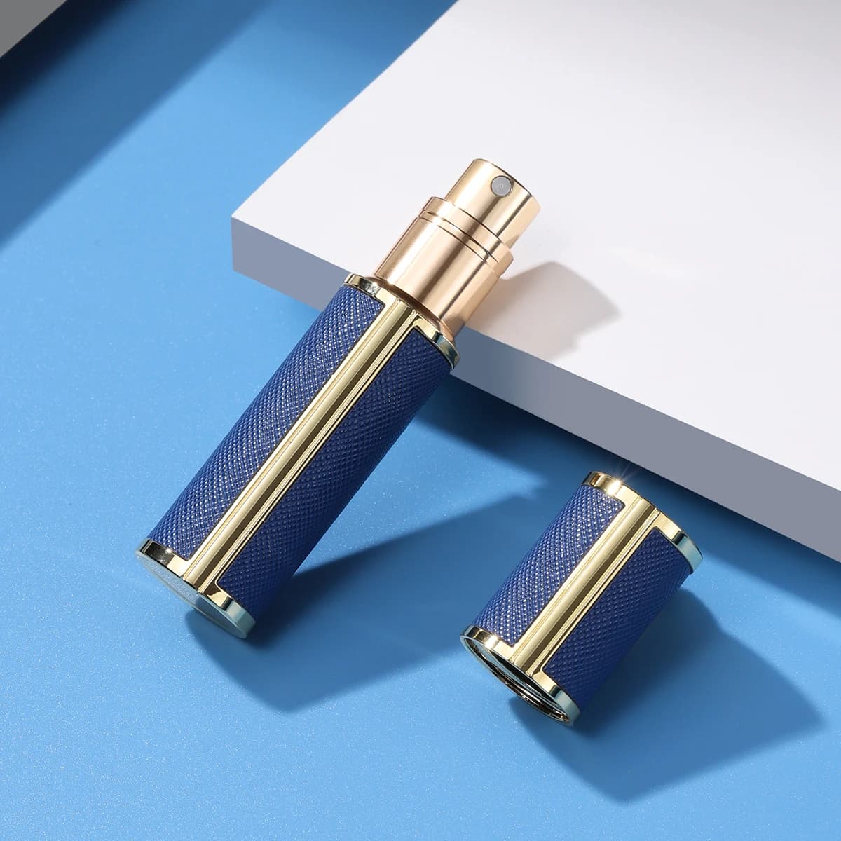 5ml pu Refillable Perfume Bottle with Spray Scent Pump Portable Travel Empty Cosmetic Containers Mini Spray Atomizer Bottle