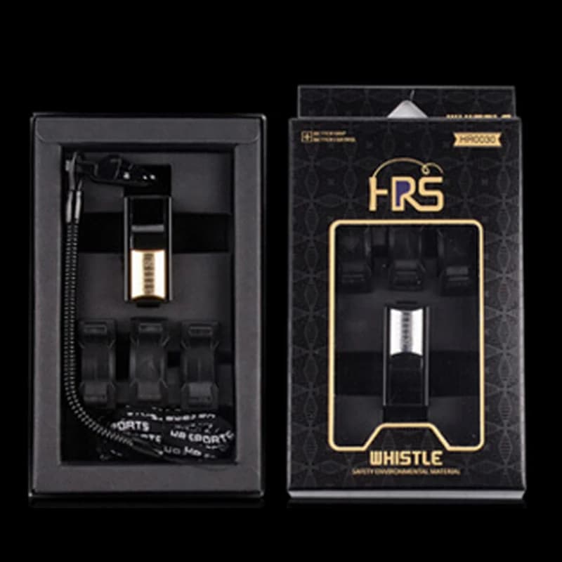 1 Pc Referee Whistle Gold / Silver Big Sound Whistle Seedless Plastic Whistle Professional Soccer Basketball Whistle