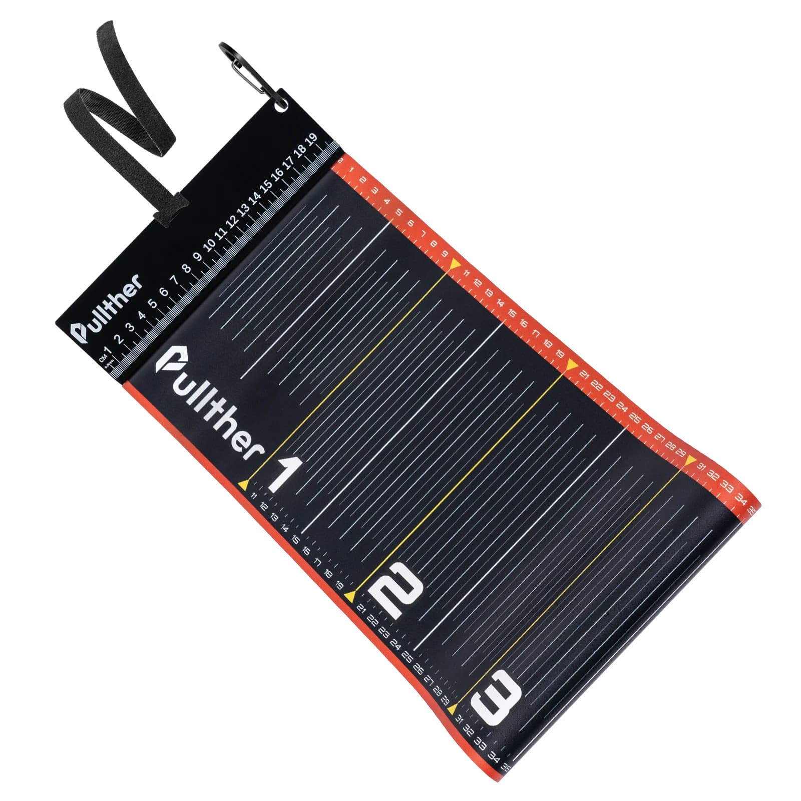 Pullther Fishing Ruler 135cm Waterproof Fish Measuring Ruler  Foldable Rulers Measure Tape Sticker Fishing Tool Accessories